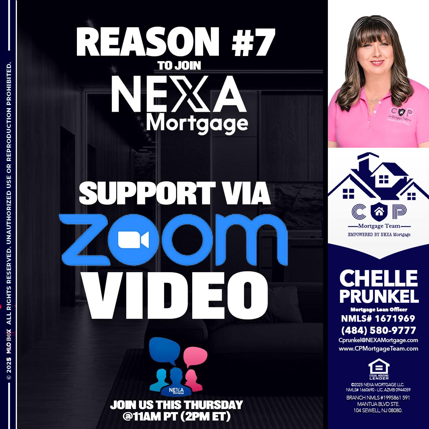 REASON 7 - Chelle Prunkel -Senior Mortgage Loan Officer