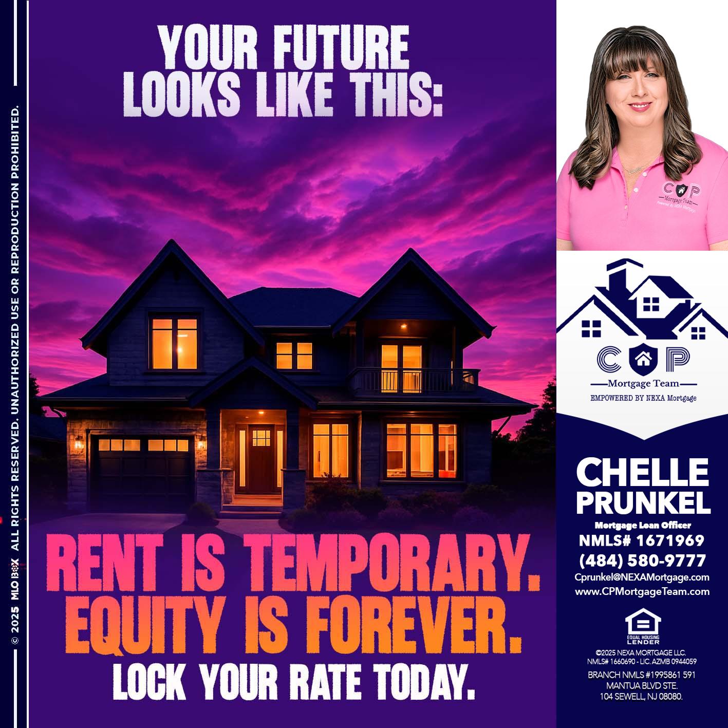 YOUR FUTURE - Chelle Prunkel -Senior Mortgage Loan Officer