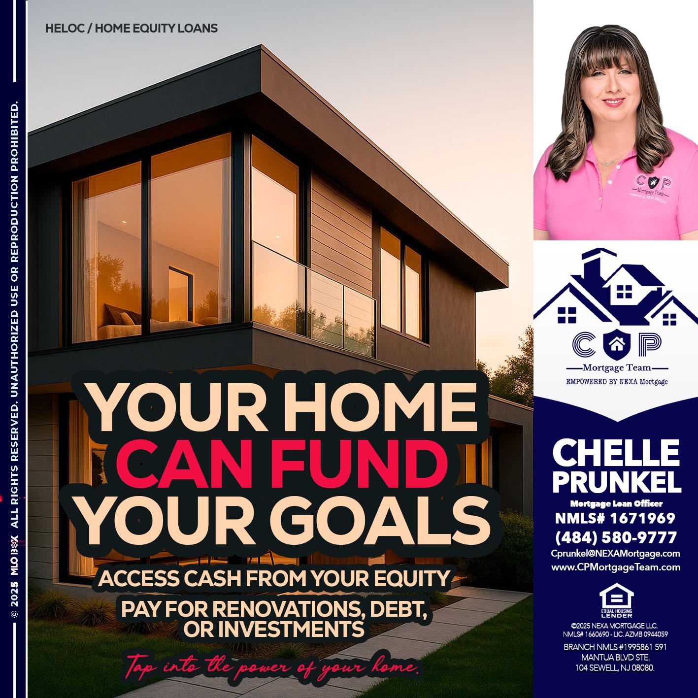 HELOC - Chelle Prunkel -Senior Mortgage Loan Officer