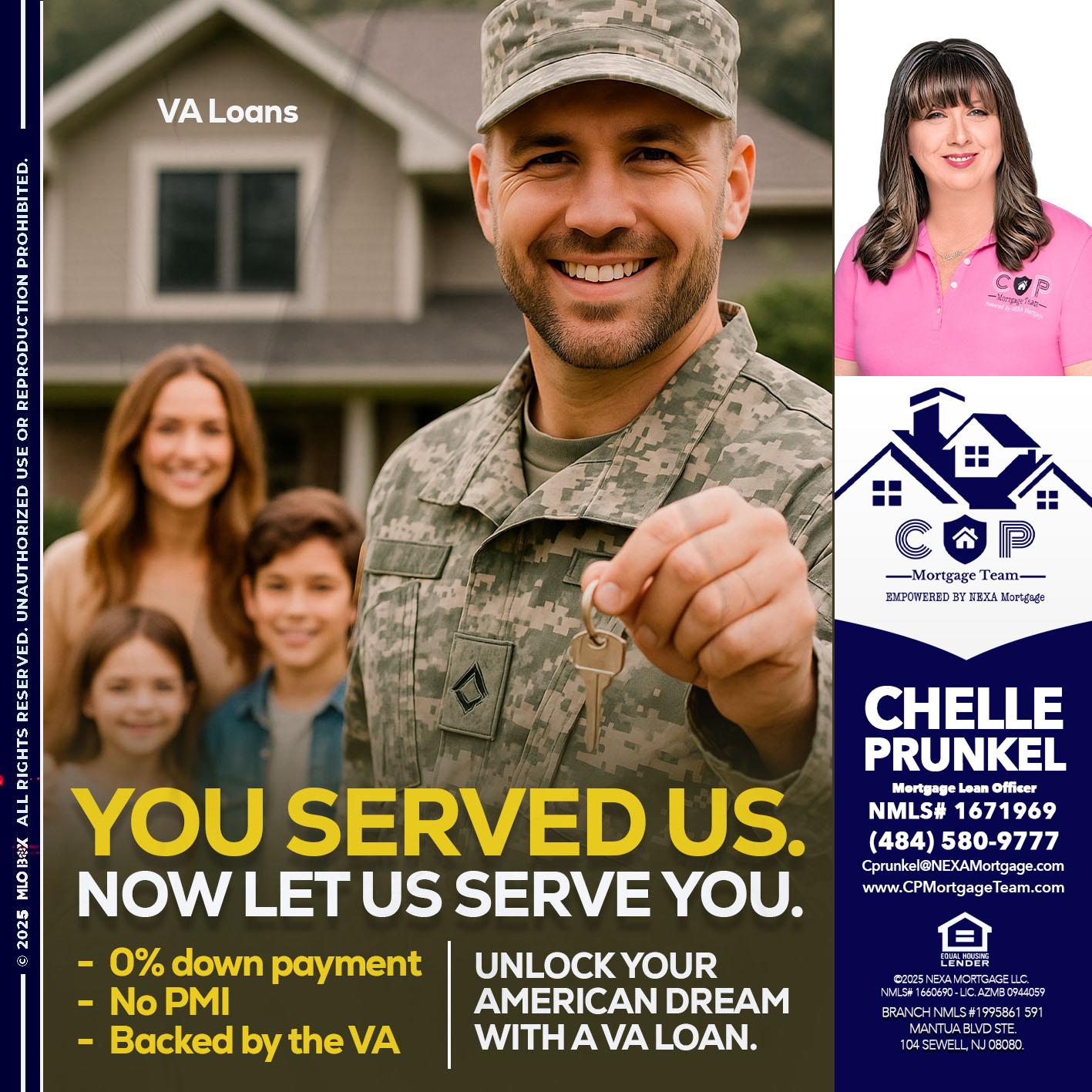 YOU DESERVED - Chelle Prunkel -Senior Mortgage Loan Officer