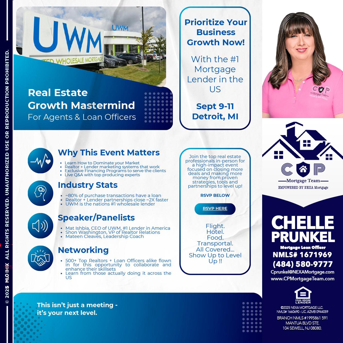 DETROIT TRIP - Chelle Prunkel -Senior Mortgage Loan Officer