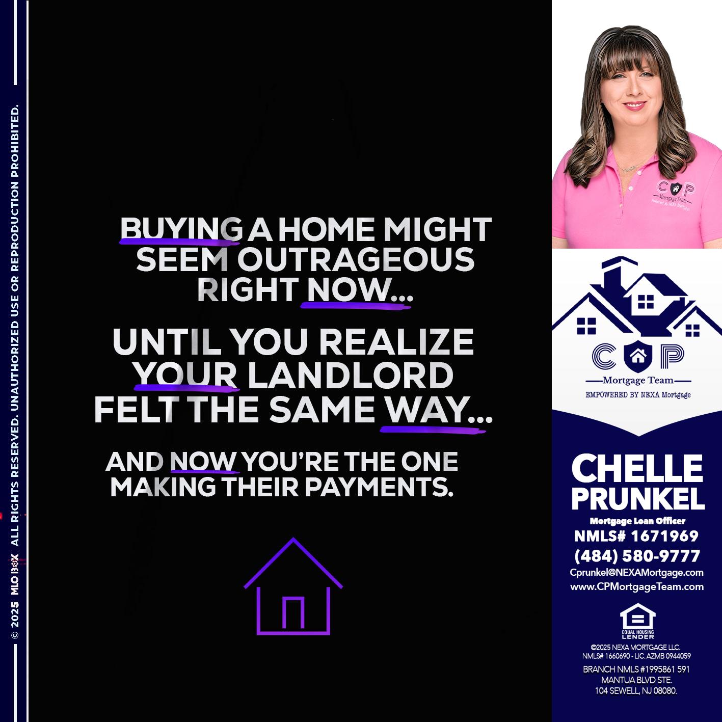 BUYING A HOME - Chelle Prunkel -Senior Mortgage Loan Officer