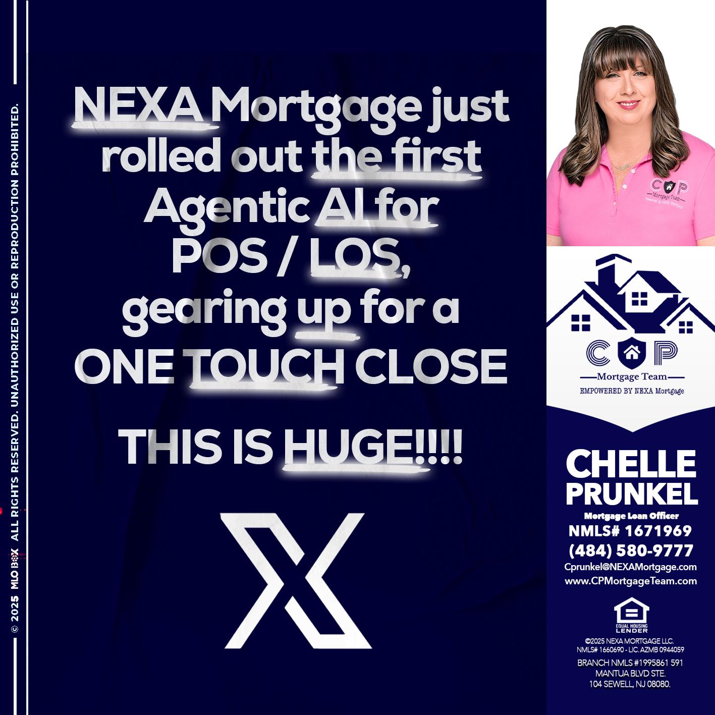 NEXA MORTGAGE - Chelle Prunkel -Senior Mortgage Loan Officer