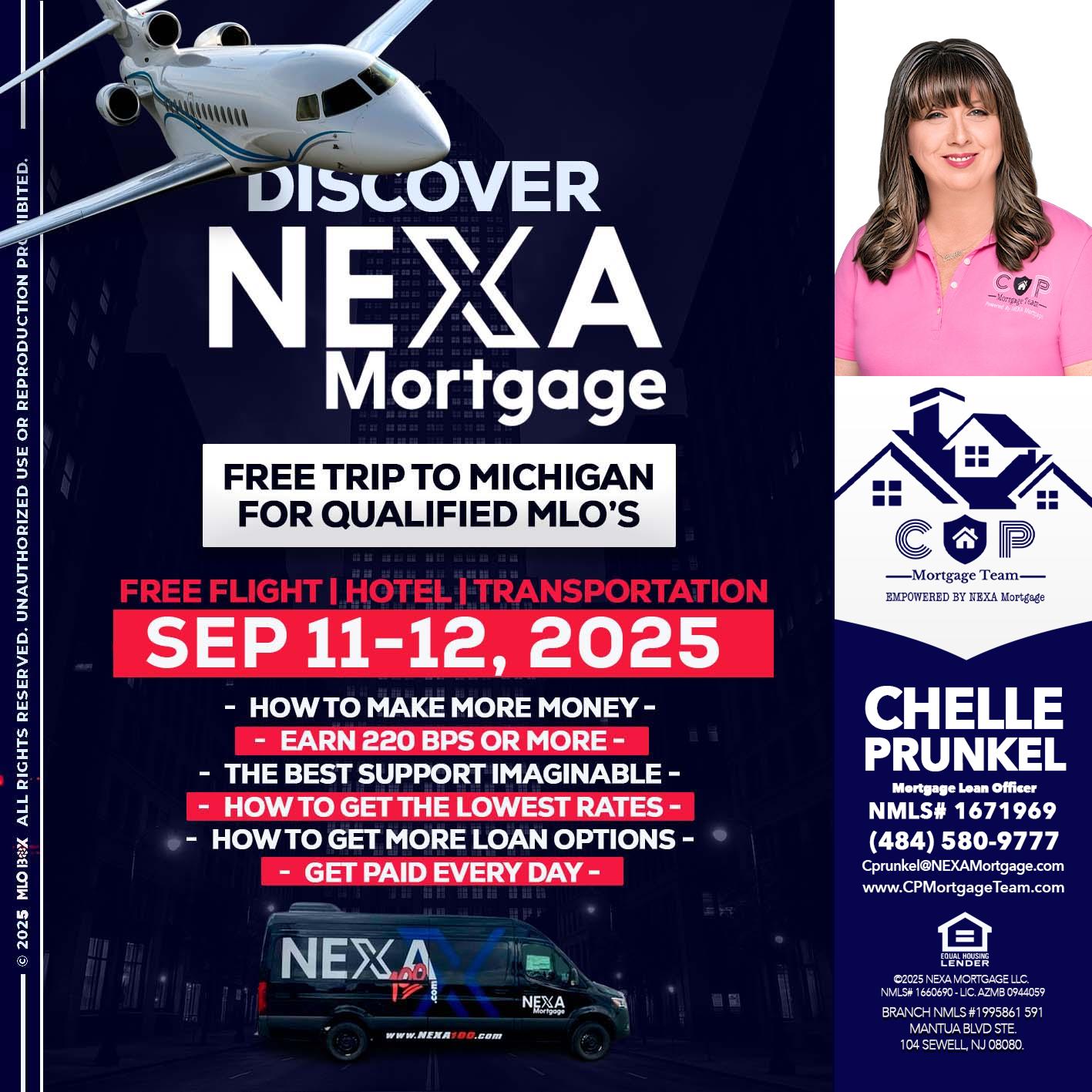 DISCOVER NEXA MORTGAGE - Chelle Prunkel -Senior Mortgage Loan Officer