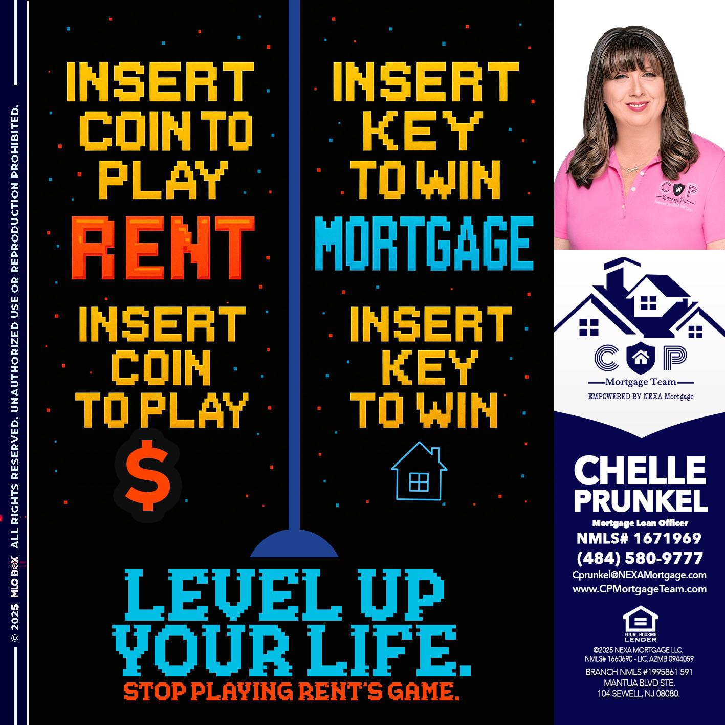 INSERT COIN - Chelle Prunkel -Senior Mortgage Loan Officer