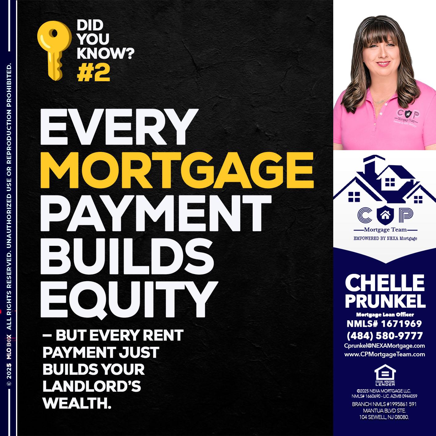 DID YOU KNOW? - Chelle Prunkel -Senior Mortgage Loan Officer