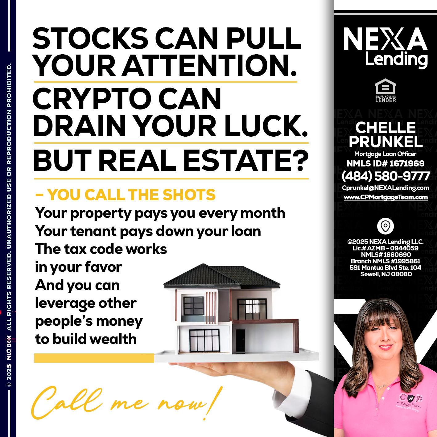 STOCK CAN - Chelle Prunkel -Senior Mortgage Loan Officer