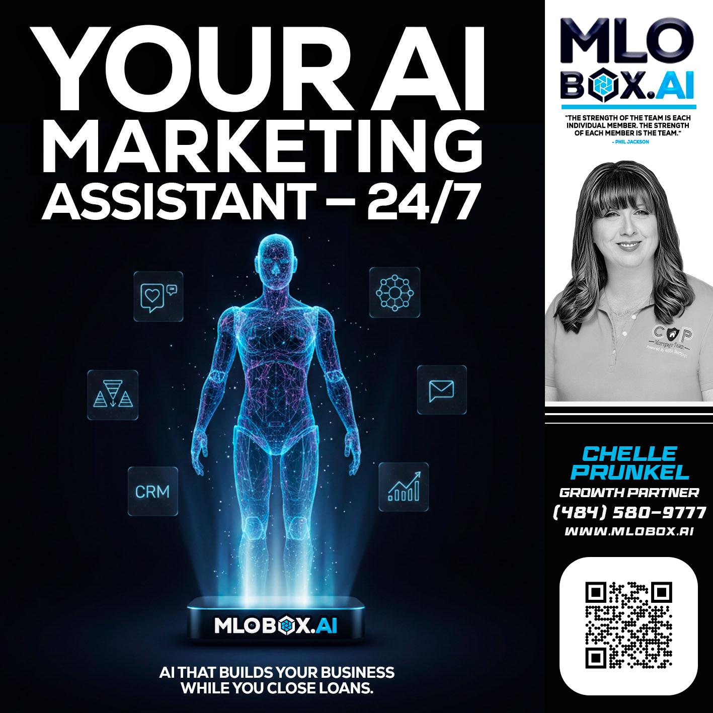 YOUR AI MARKETING - Chelle Prunkel -Senior Mortgage Loan Officer