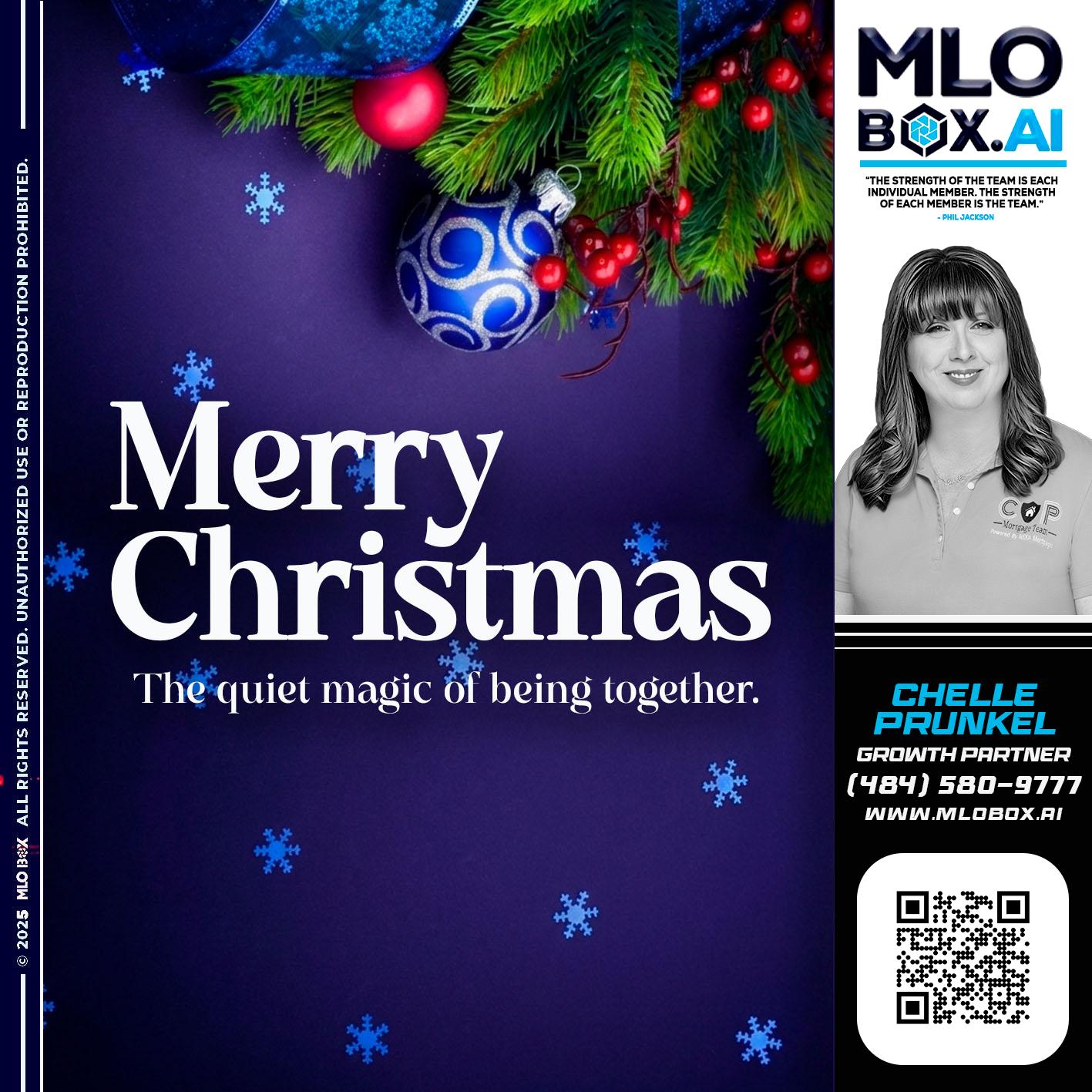merry christmas - Chelle Prunkel -Senior Mortgage Loan Officer