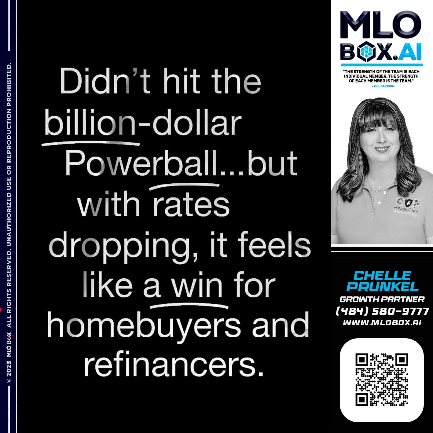 DIDNT HIT - Chelle Prunkel -Senior Mortgage Loan Officer