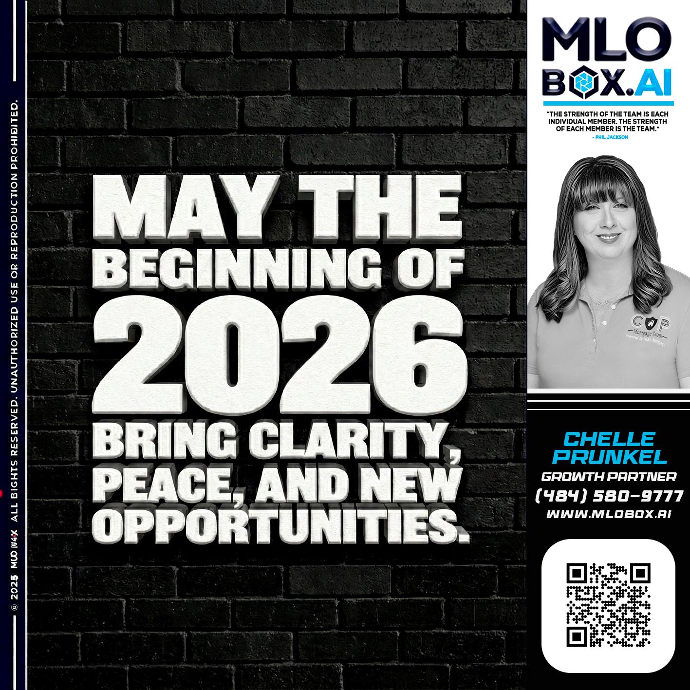 MAY THE 2026 - Chelle Prunkel -Senior Mortgage Loan Officer