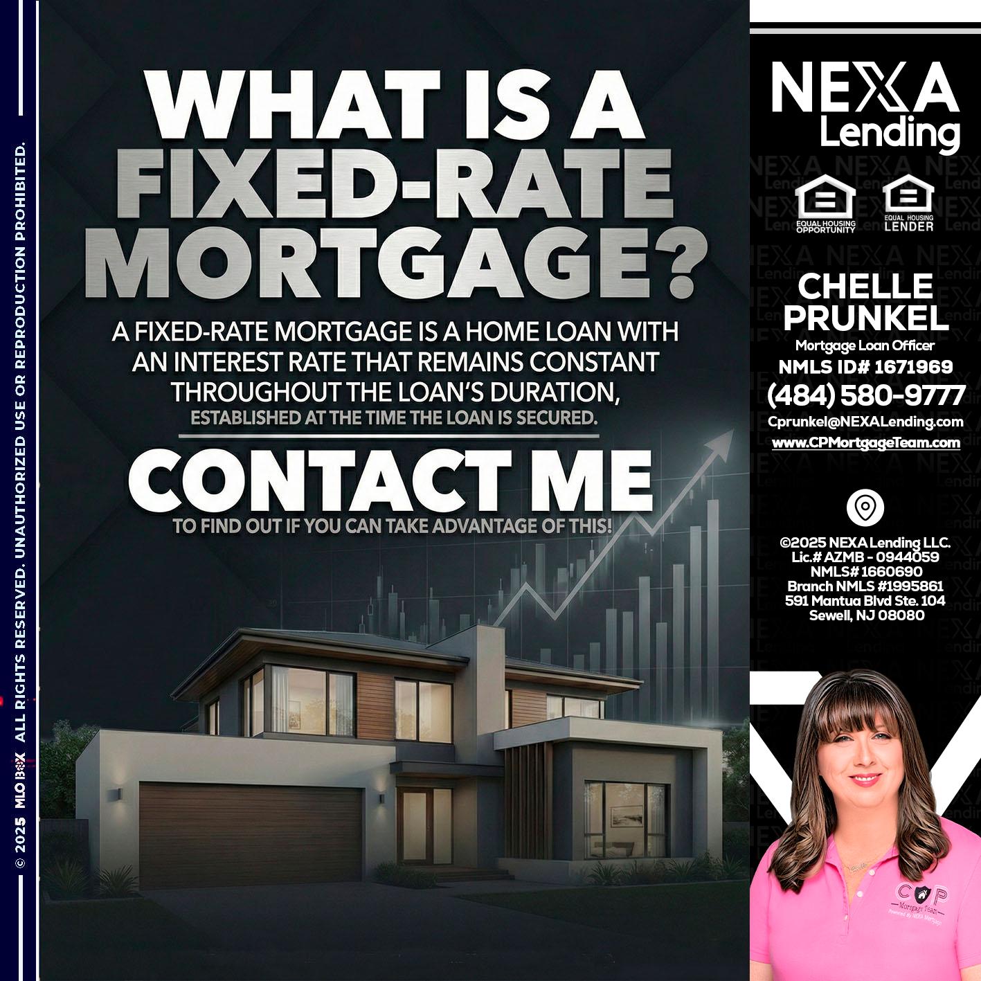 WHAT IS A - Chelle Prunkel -Senior Mortgage Loan Officer
