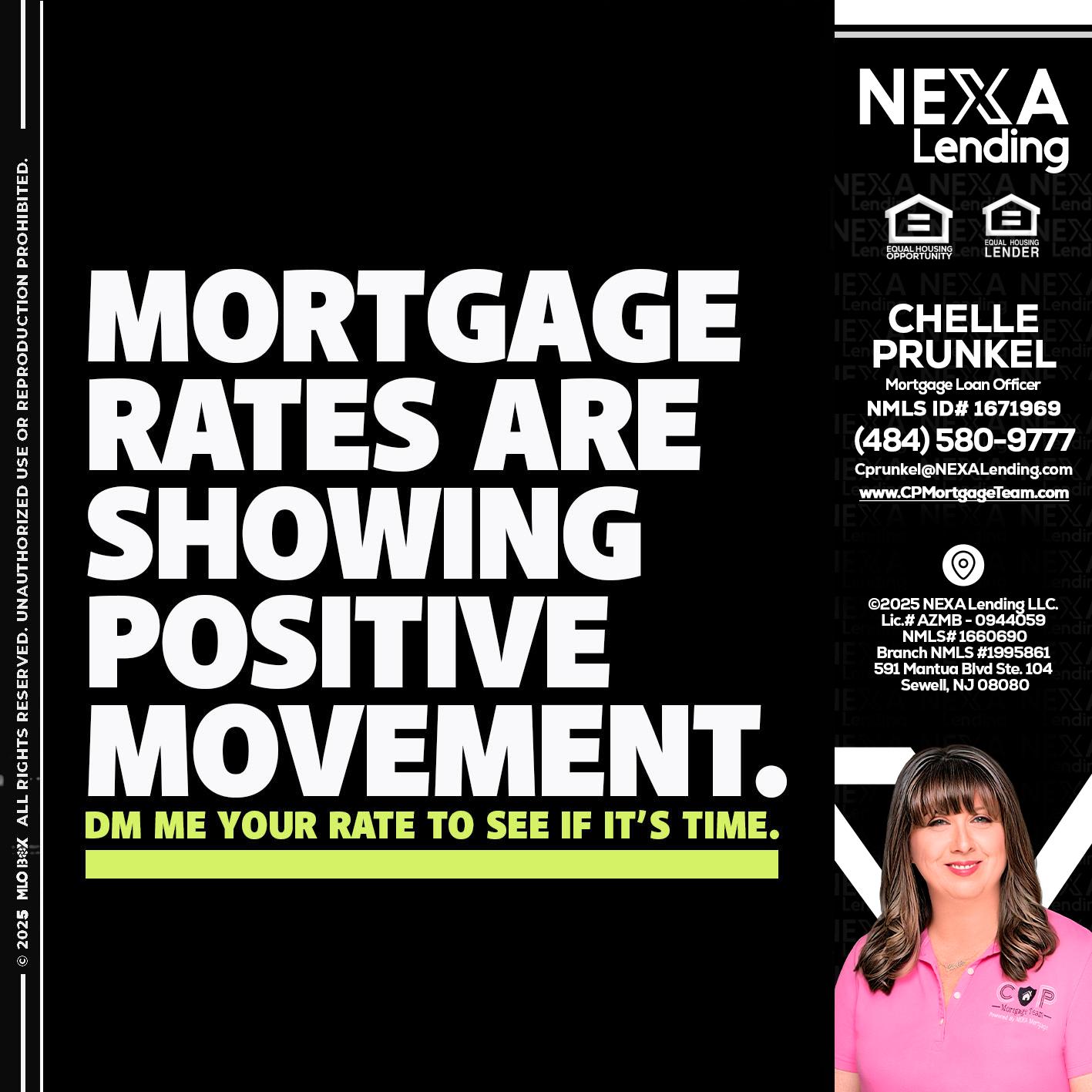 MORTGAGE - Chelle Prunkel -Senior Mortgage Loan Officer