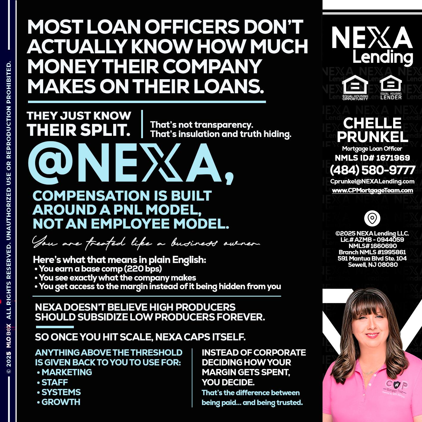 @NEXA - Chelle Prunkel -Senior Mortgage Loan Officer