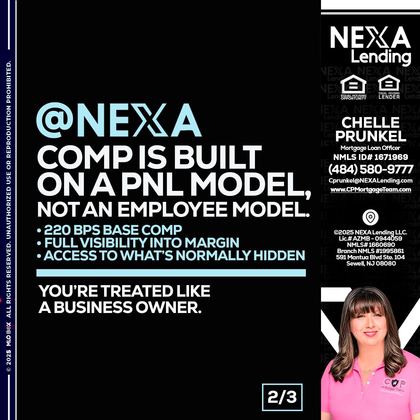 2 OF 3 - Chelle Prunkel -Senior Mortgage Loan Officer