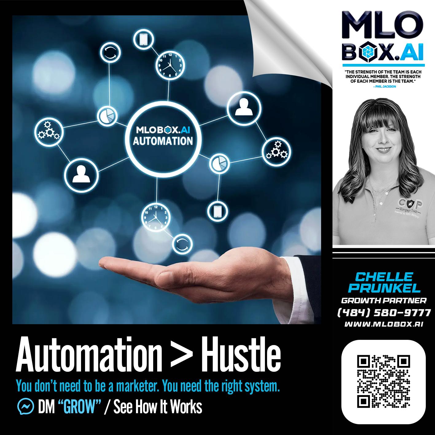 automation - Chelle Prunkel -Senior Mortgage Loan Officer