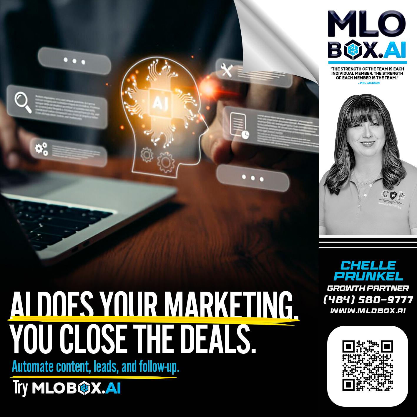 AI DOES - Chelle Prunkel -Senior Mortgage Loan Officer