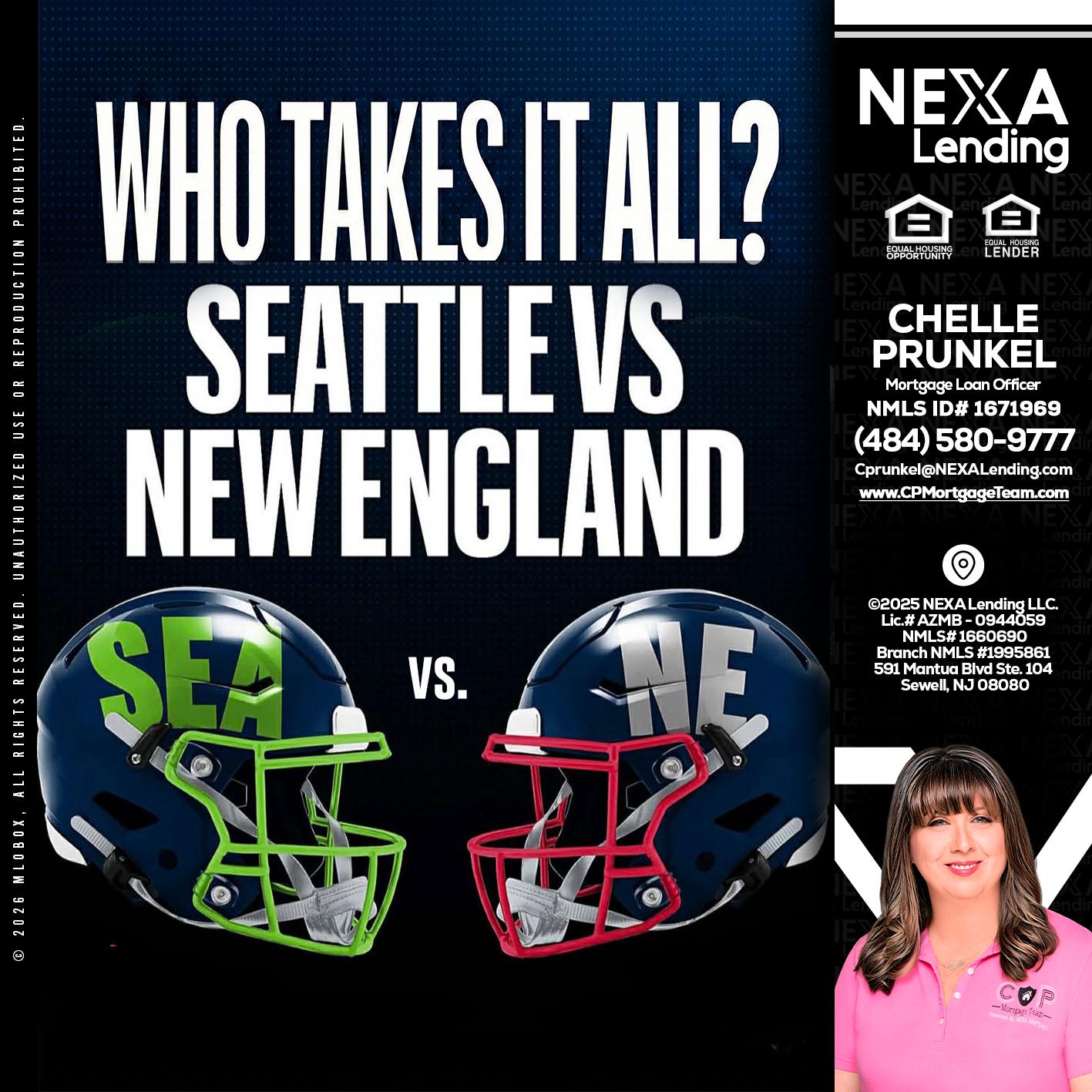 WHO TAKE IT ALL? - Chelle Prunkel -Senior Mortgage Loan Officer