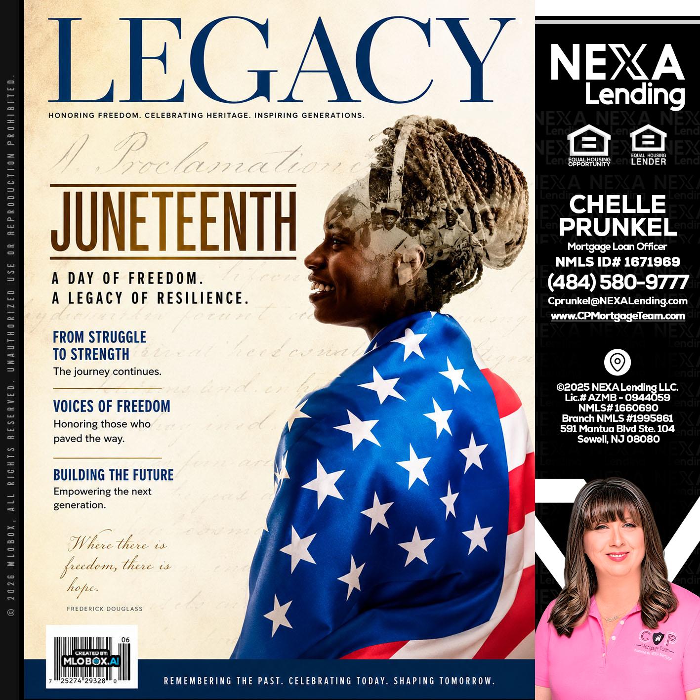 LEGACY - Chelle Prunkel -Senior Mortgage Loan Officer