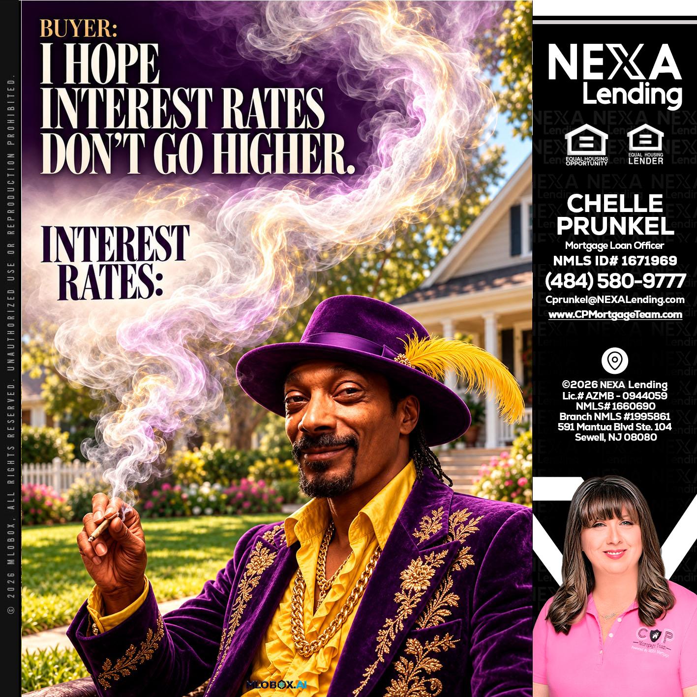 I HOPE RATES - Chelle Prunkel -Senior Mortgage Loan Officer