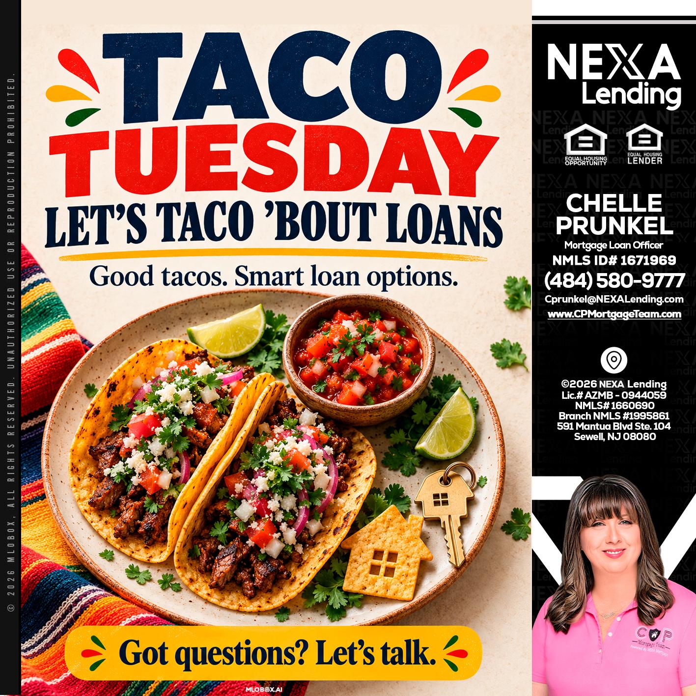 taco Tuesday - Chelle Prunkel -Senior Mortgage Loan Officer
