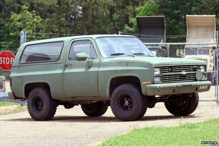 A great entry-level diesel vehicle that is found readily on the government auctions is that mid-80s K5 Blazer with the 6.2L diesel.