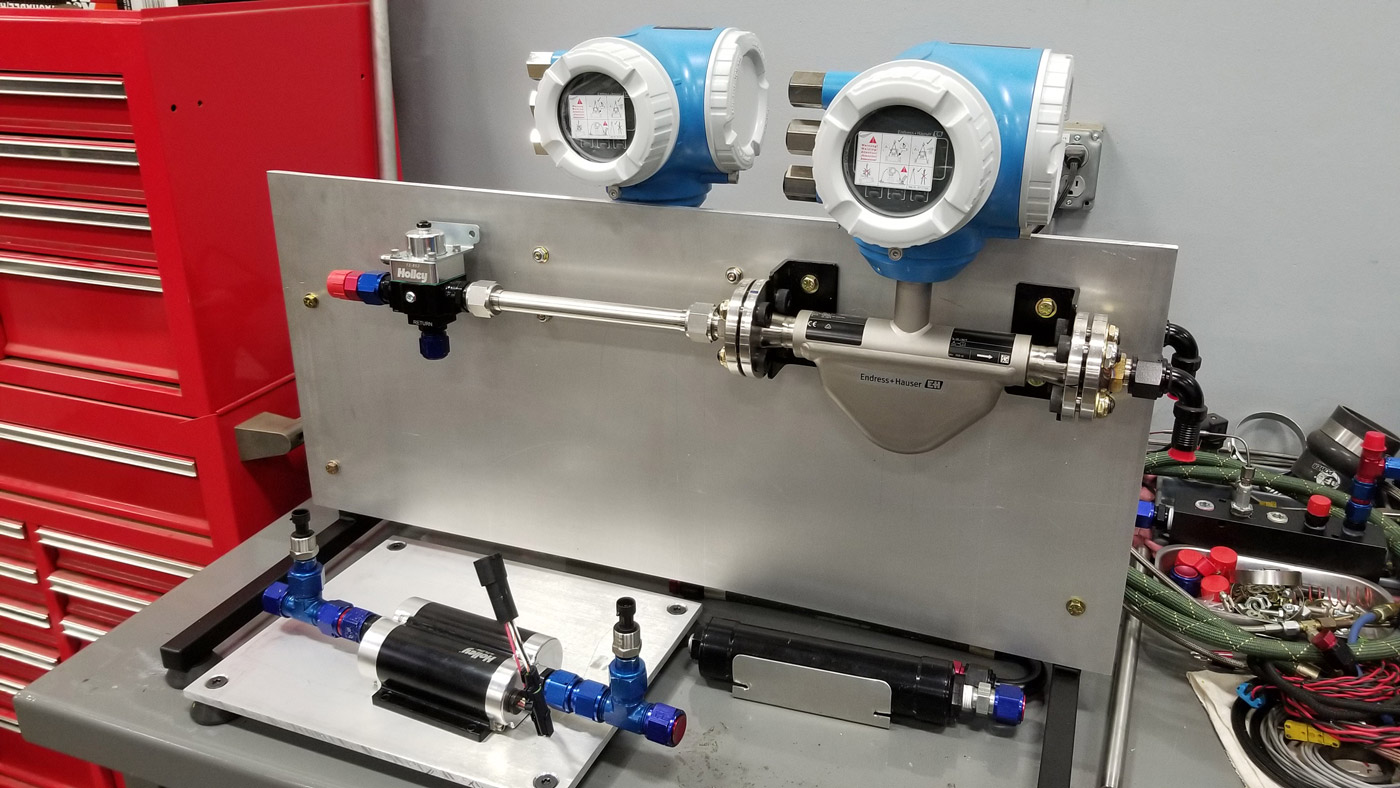 Dyno Cell Fuel Flow Meter Assembly Banks Power