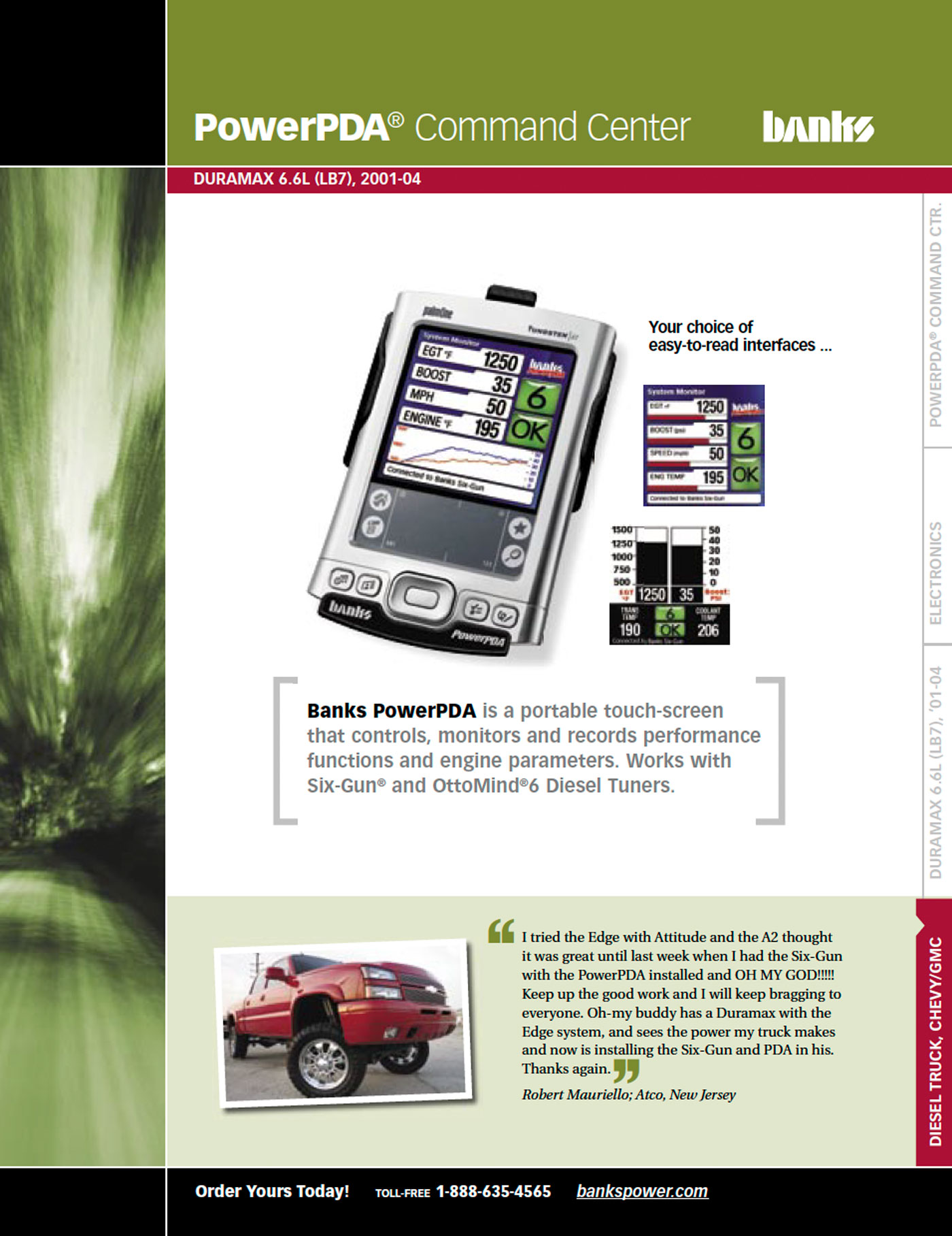 2005 Banks introduces Power PDA Banks Power