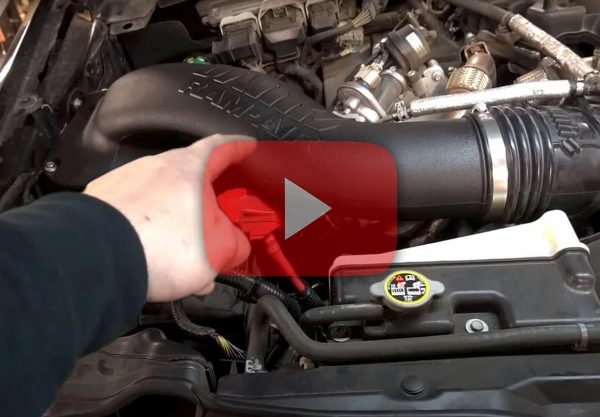 The Banks Ram-Air Intake installed on Greg Alberalla’s Ford.