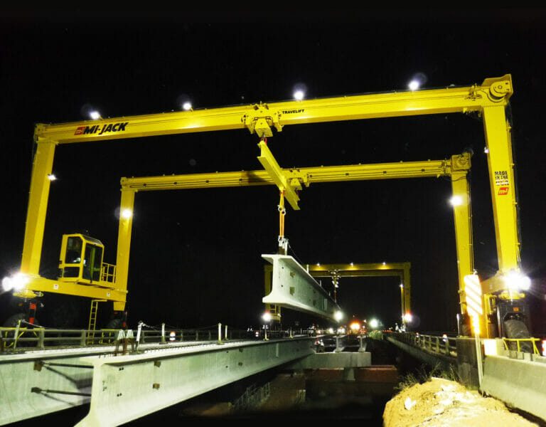 Travelift MJ70HD | Rubber Tire Gantry Crane | Mi-Jack