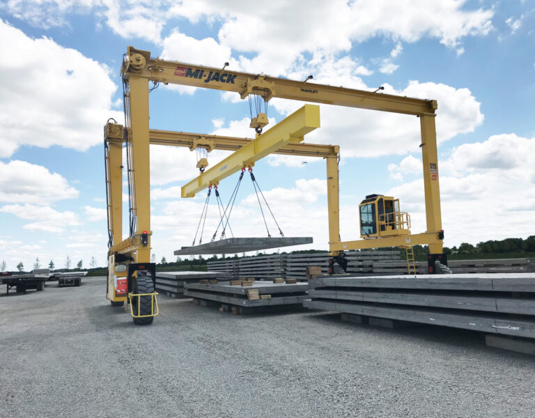 Travelift MJ40HD Rubber Tire Gantry Crane MiJack