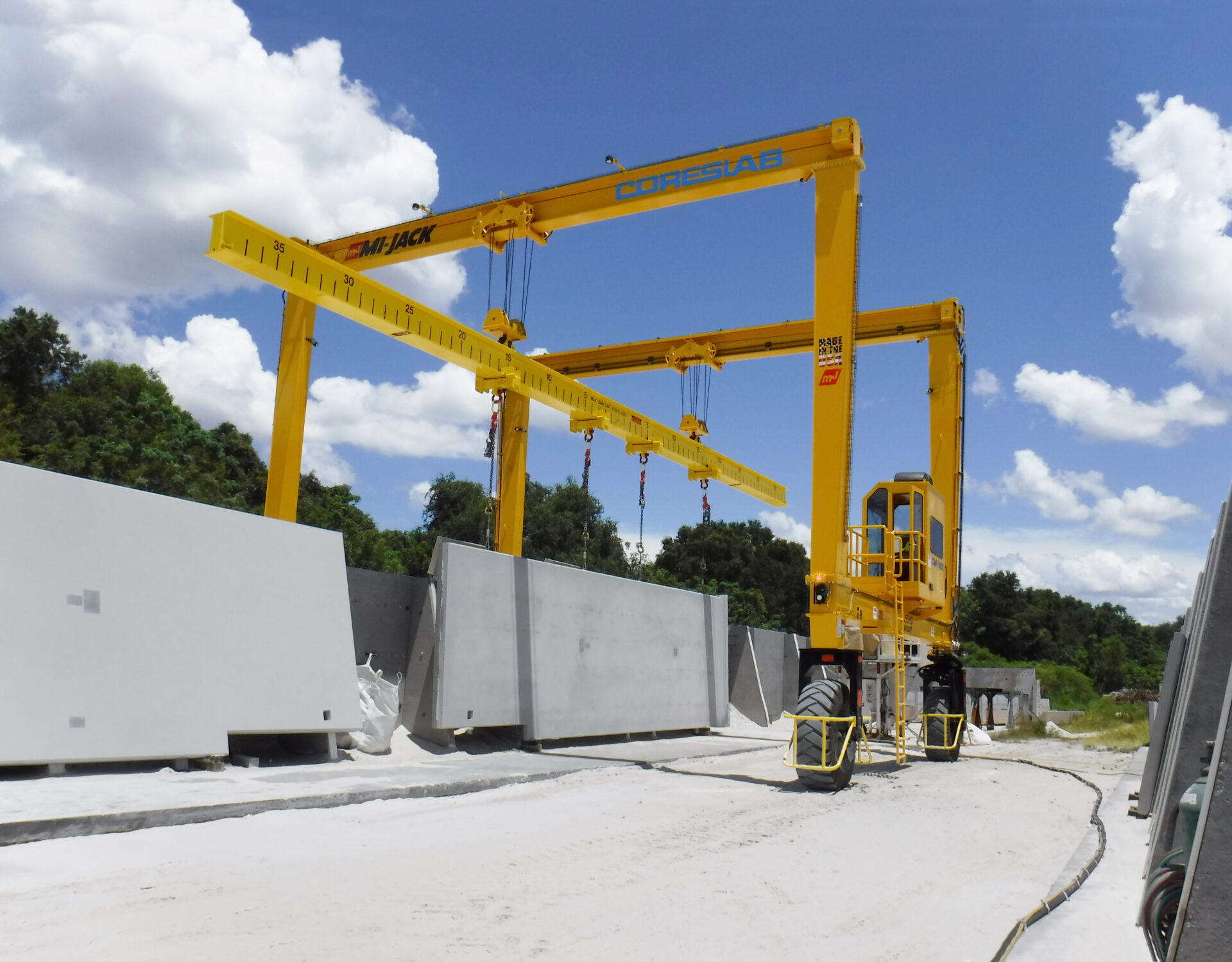 Travelift MJ50HD | Rubber Tire Gantry Crane | Mi-Jack