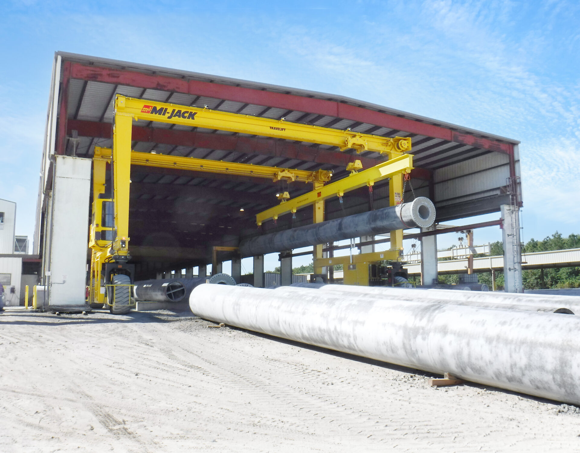 Travelift MJ60HD Rubber Tire Gantry Crane MiJack