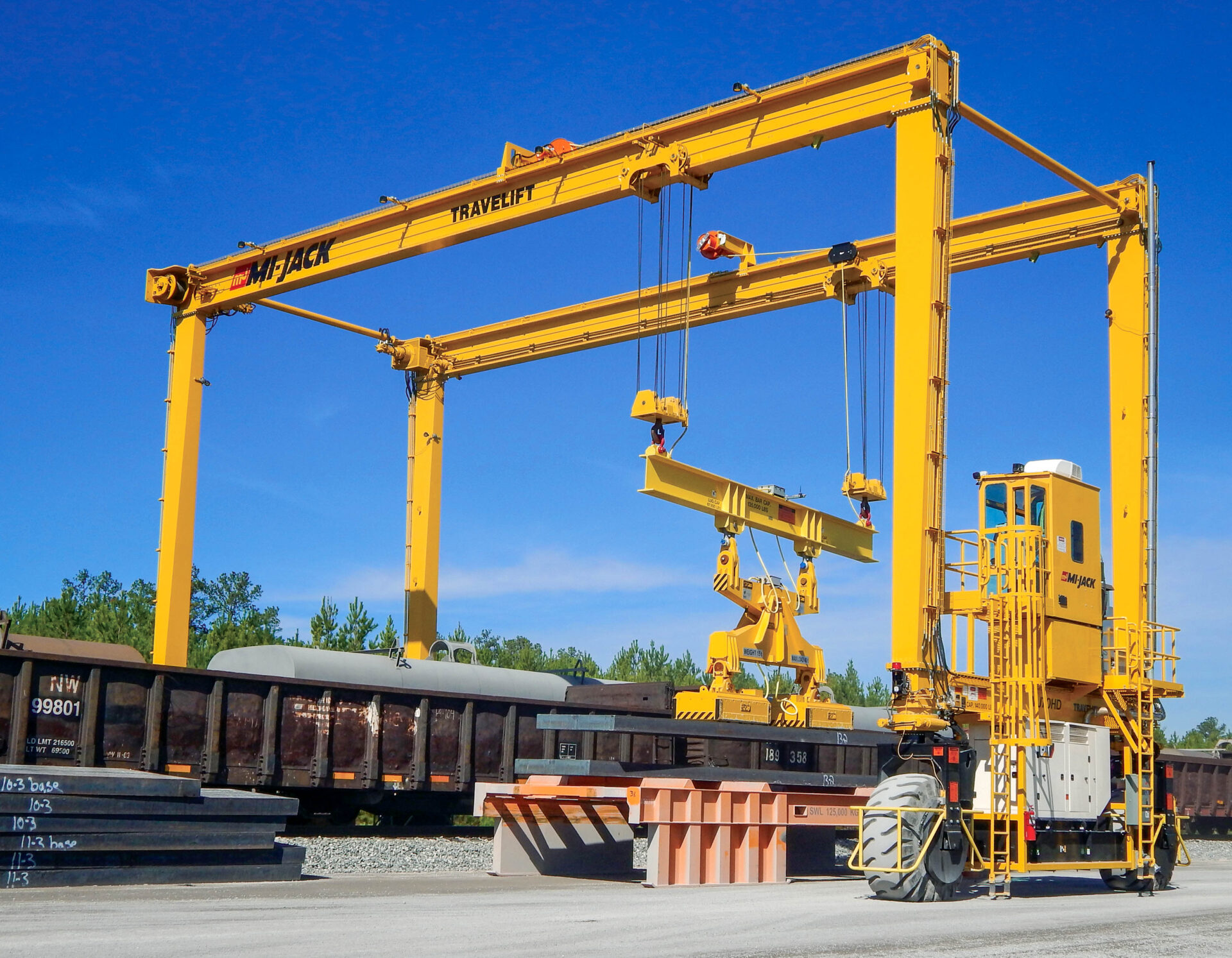 Travelift MJ70HD | Rubber Tire Gantry Crane | Mi-Jack