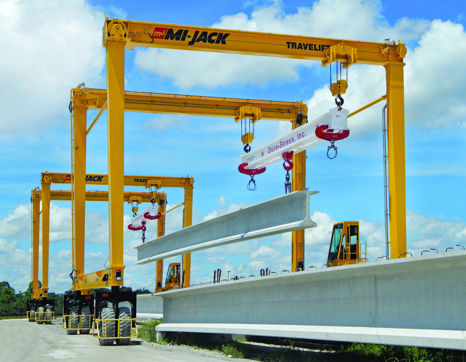 Travelift MJ100HD Rubber Tire Gantry Crane MiJack