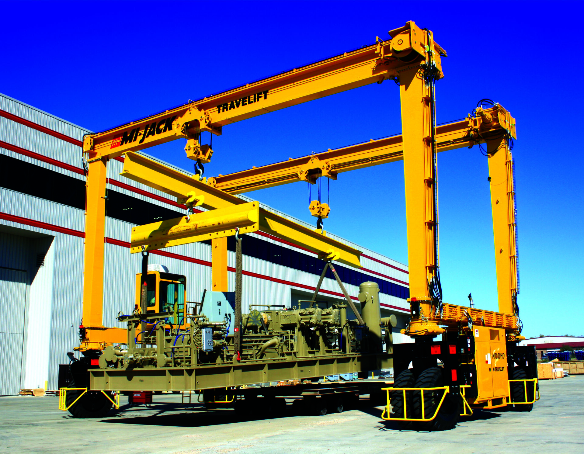 Travelift MJ100HD Rubber Tire Gantry Crane MiJack