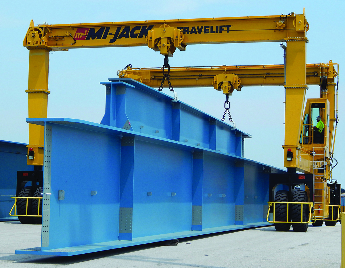 Travelift MJ100HD Rubber Tire Gantry Crane MiJack