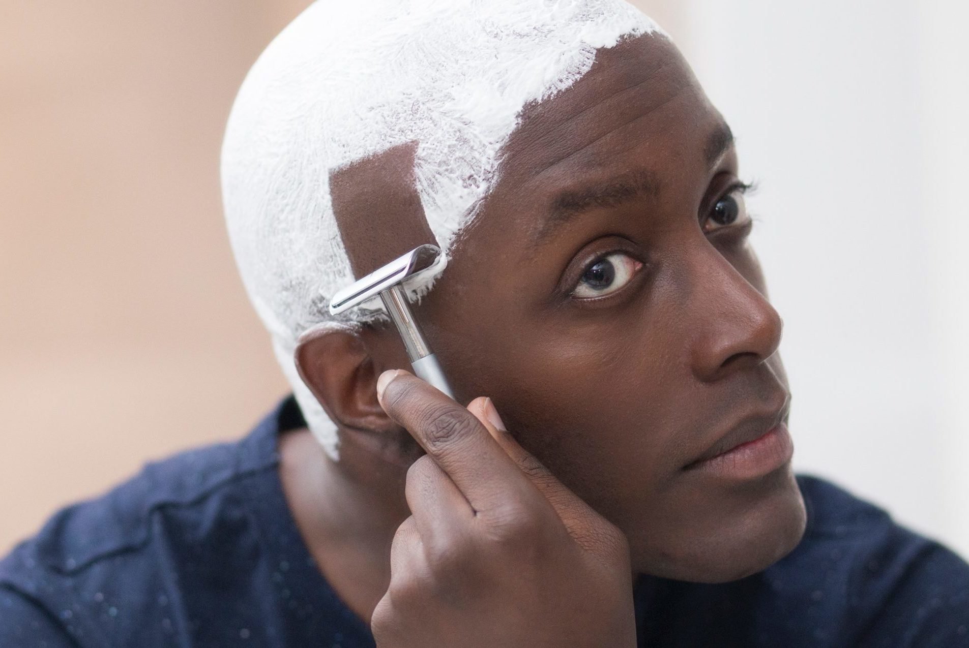 How to Shave Your Head with a Safety Razor Bevel