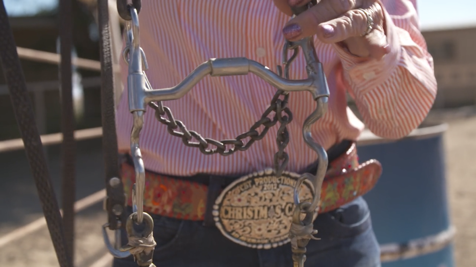 Kelly Yates' Unique Barrel Racing Bits