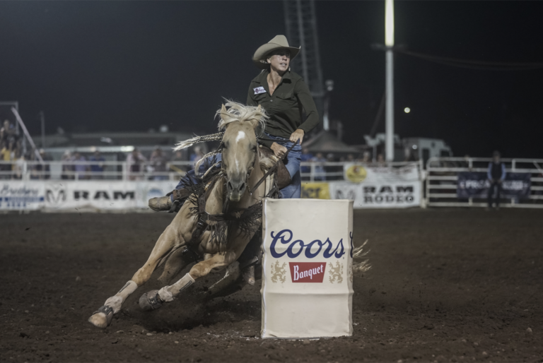 Molly Otto and Teasin Dat Guy, owned by Katie and Dustin Lindahl of Cannon Falls, Minnesota, are bound for their first Wrangler National Finals Rodeo this December.