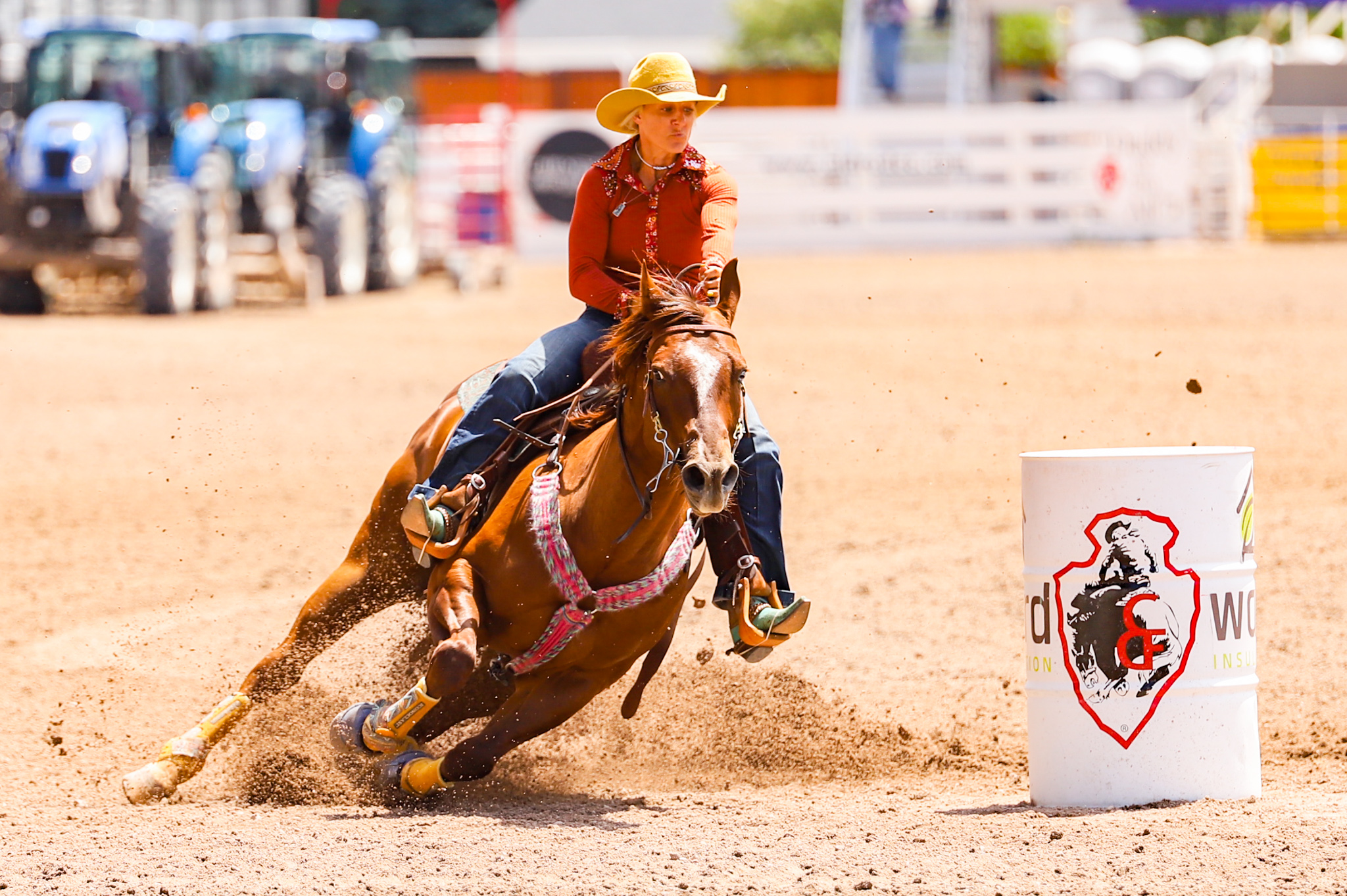 Summer Kosel barrel racing