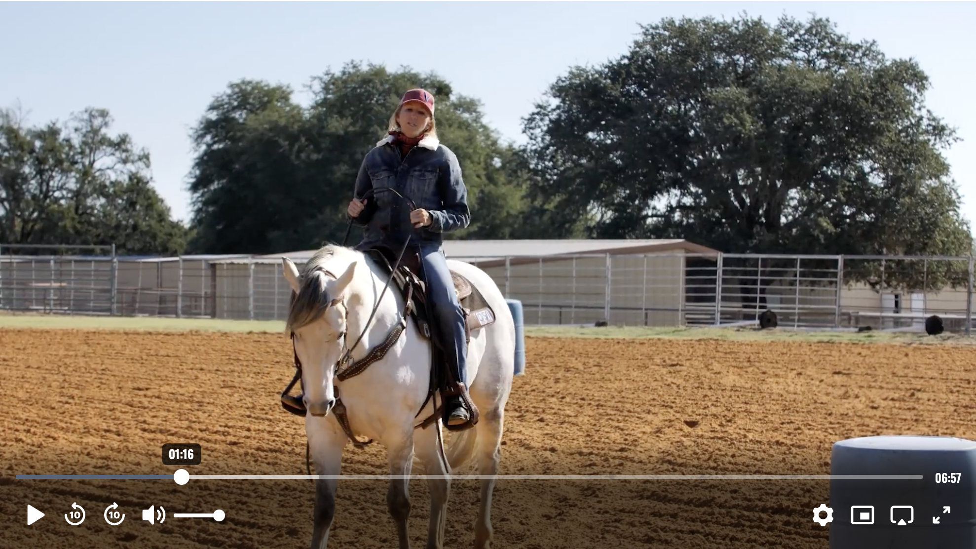 cheyene wimberley talks barrel racing training tips
