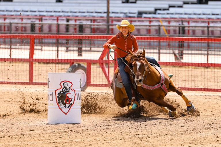Summer Kosel barrel racing