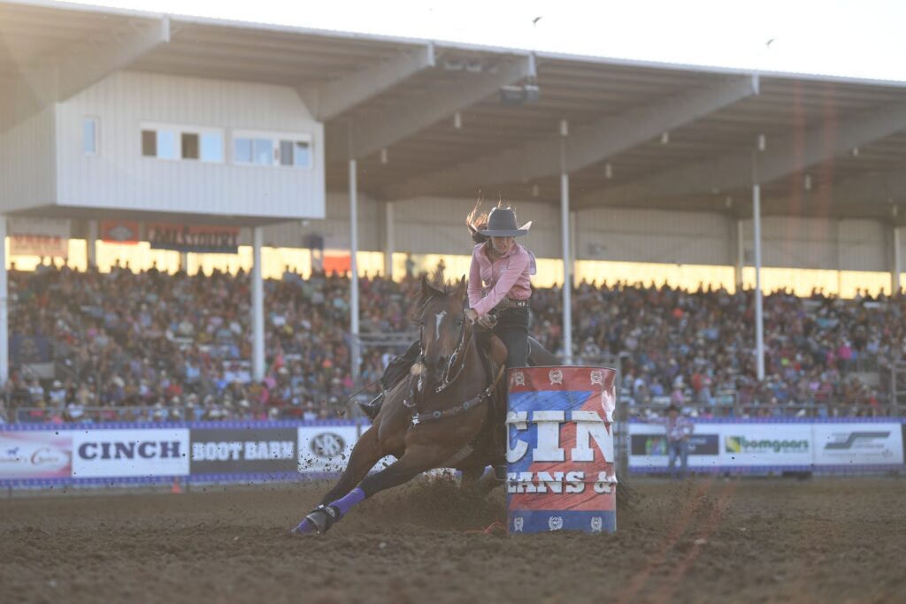 Morgan Beckstrom barrel racing