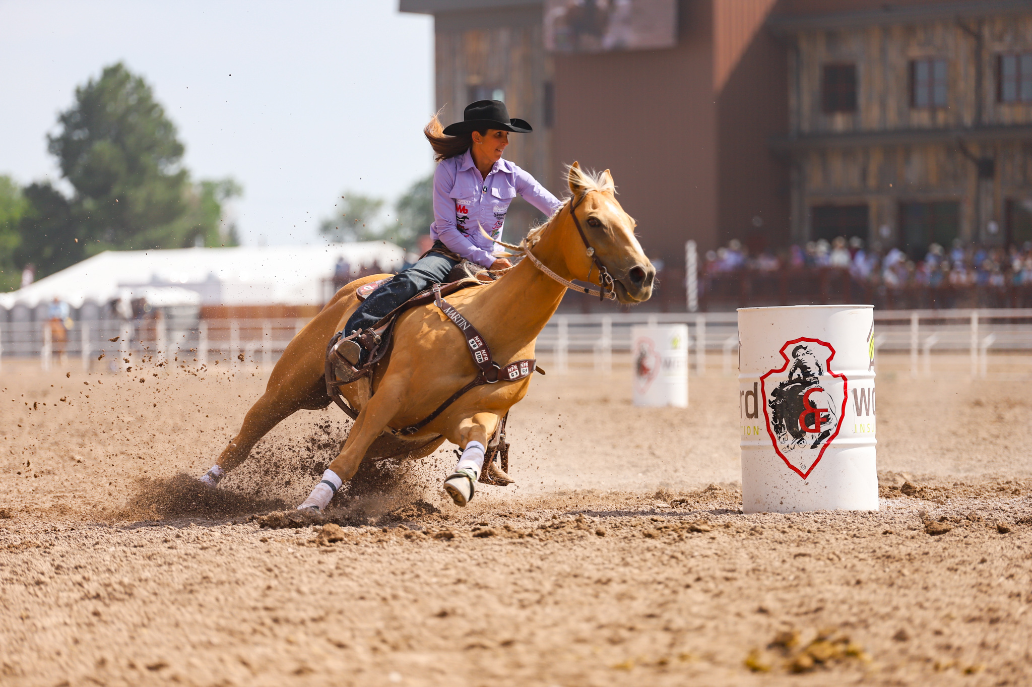 Jessica routier barrel racing