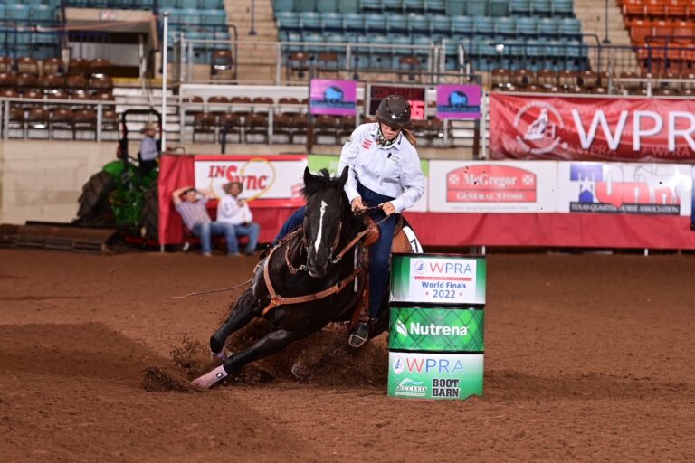 Dena Kirkpatrick WPRA world finals barrel racing