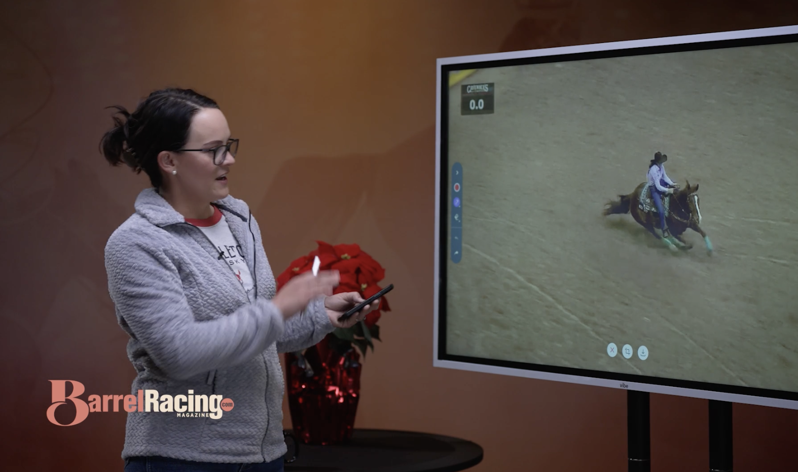 Ivy Saebens analyzes NFR barrel racing runs.