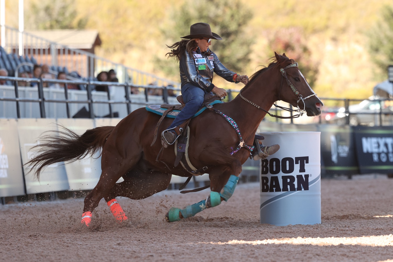 Stephanie Fryar competes in WCRA Rodeo Carolina