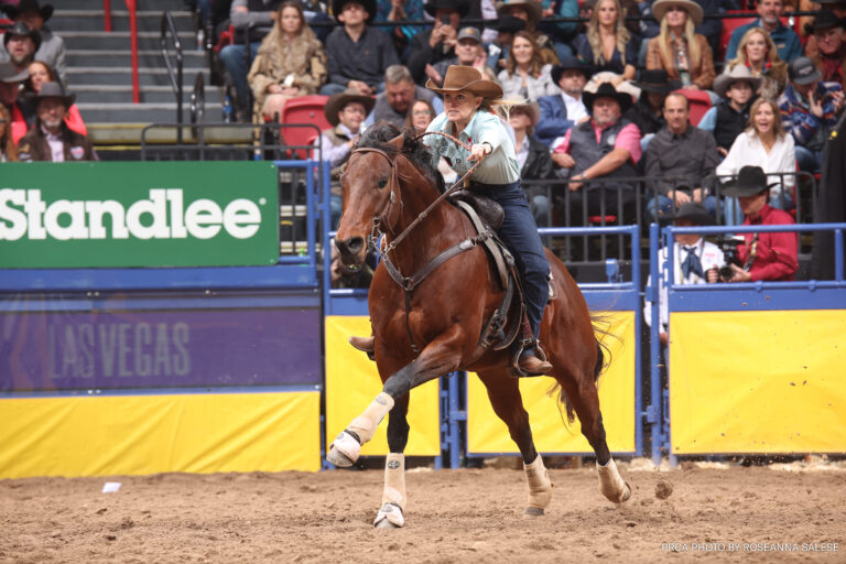 Wenda Johnson NFR barrel racing