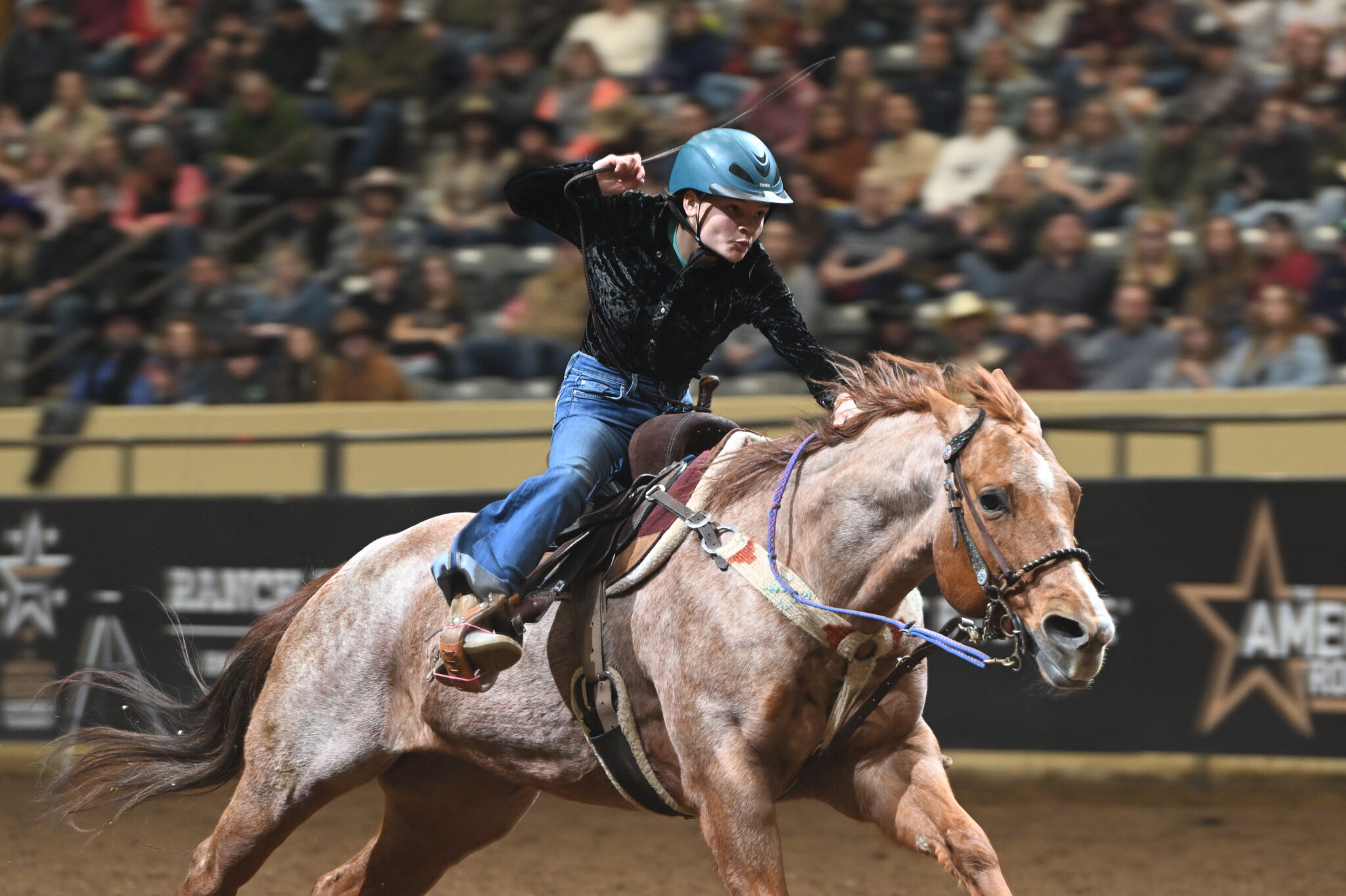 Rylee Jo Maryman on The Money Barrel - BarrelRacing.com